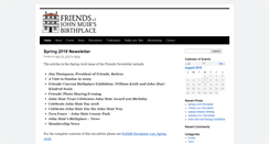 Desktop Screenshot of muirbirthplacefriends.org.uk